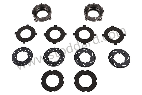 99A001039146 - PERFORMANCE DIFFERENTIAL DISC KIT for Porsche 911 74-77 + 912E &bull; 1976 &bull; 912E &bull; Coupe &bull; Manual Gearbox, 5 Speed
