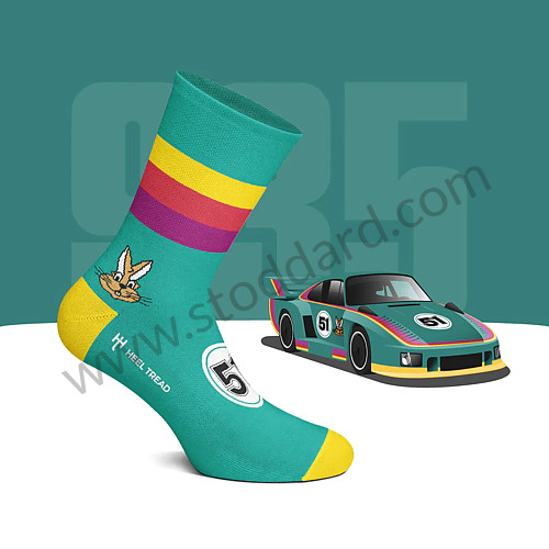 99A001040777 - 935 PACK RACING LEGENDS SOCKS - M 36-40 for Porsche 