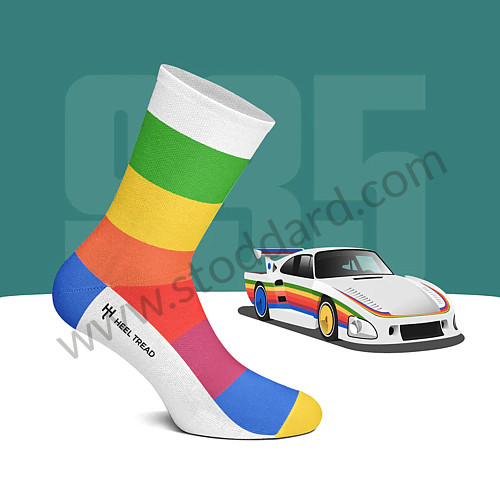 99A001040777 - 935 PACK RACING LEGENDS SOCKS - M 36-40 for Porsche 