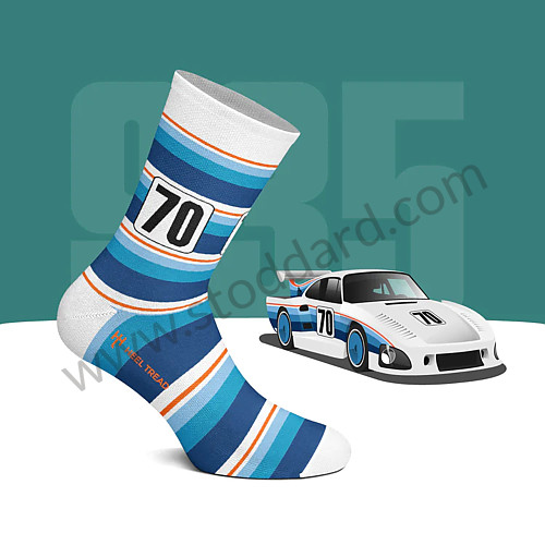 99A001040777 - 935 PACK RACING LEGENDS SOCKS - M 36-40 for Porsche 