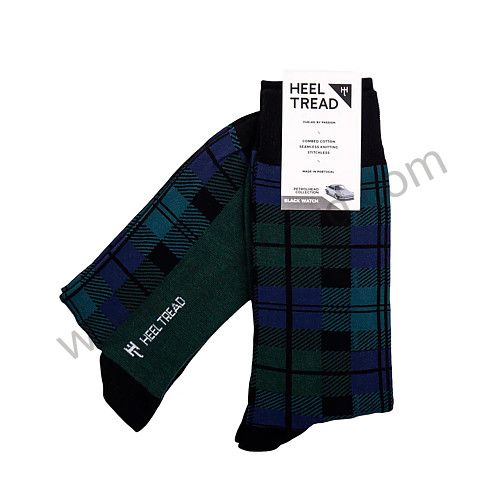 99A001040780 - 930 SOCKS BLACK WATCH - M 36-40 for Porsche 