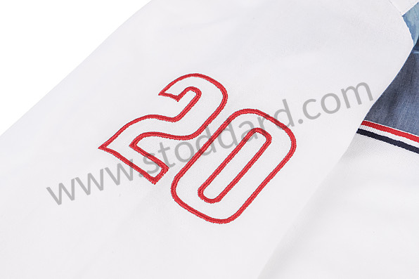 99A001040795 - GULF RACING SHIRT - WHITE for Porsche 