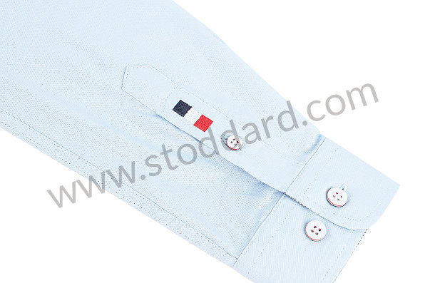 99A001040801 - GULF RACING WOMEN SHIRT - BLUE for Porsche 