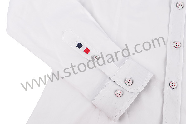 99A001040802 - GULF RACING WOMEN SHIRT - WHITE for Porsche 