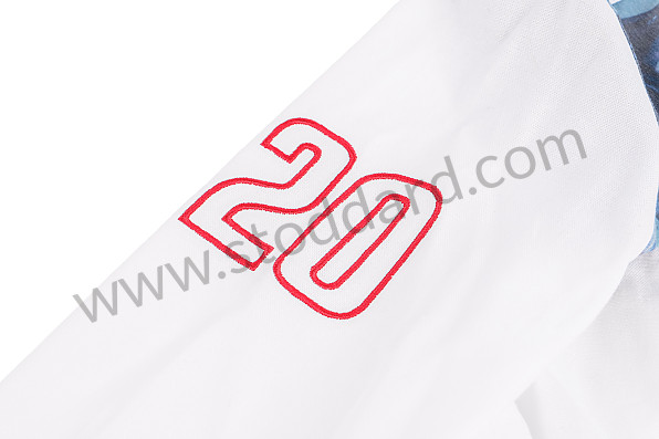 99A001040802 - GULF RACING WOMEN SHIRT - WHITE for Porsche 