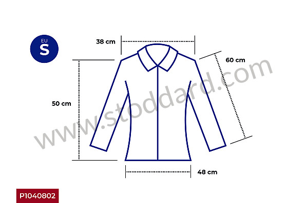 99A001040802 - GULF RACING WOMEN SHIRT - WHITE for Porsche 