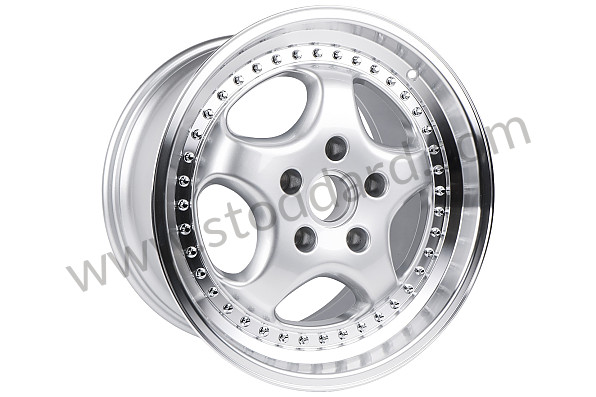 99A001040820 - 3-PIECE LOOK RIM 18 X 10 AND 61 for Porsche 996 Gt3 / Gt3-1 &bull; 2000 &bull; 996 Gt3 &bull; Coupe &bull; Manual Gearbox, 6 Speed