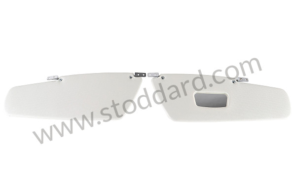 99A001041403 - SUN VISOR for Porsche 356C &bull; 1963 &bull; 1600 C (616/15) &bull; Coupe Reutter C &bull; Manual Gearbox, 4 Speed