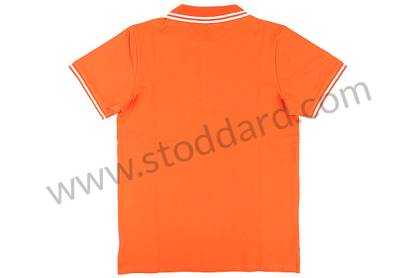 99A001041408 - GULF POLO SHIRT - ORANGE for Porsche 