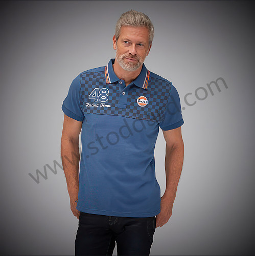 99A001041430 - POLO SHIRT GULF RACING for Porsche 