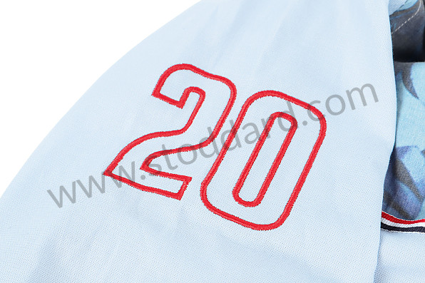 99A001041609 - GULF RACING SHIRT - BLUE for Porsche 