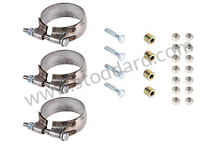 KIT COLLIER ET VIS ECHAPPEMENT 964  (99A001041644)