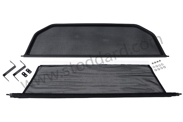 99A001042064 - WIND SHIELD for Porsche 964 &bull; 1990 &bull; 964 Carrera 2 &bull; Cabrio &bull; Automatic Gearbox