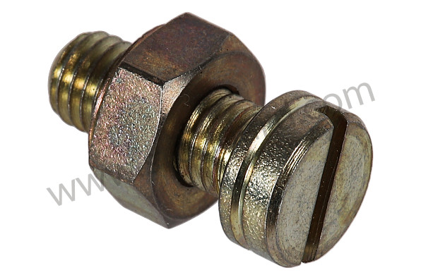 99A001048271 - FLOAT HEIGHT ADJUSTMENT SCREW AND NUT SOLEX 40 PII for Porsche 