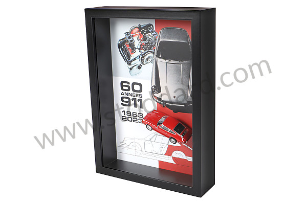 99A001050545 - FRAME 911 SPECIAL 60TH ANNIVERSARY RED for Porsche 