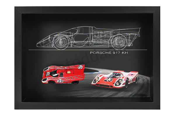99A001050546 - SPECIAL EDITION FRAME 917 RED for Porsche 