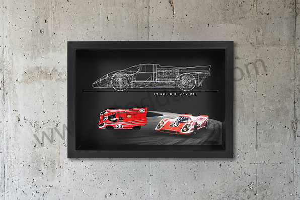 99A001050546 - SPECIAL EDITION FRAME 917 RED for Porsche 