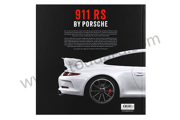 99A001050807 - BOOK 911 RS BY PORSCHE (FR) for Porsche 