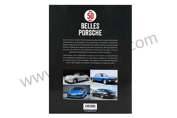 99A001050809 - BOOK THE 50 MOST BEAUTIFUL PORSCHE (FR) for Porsche 