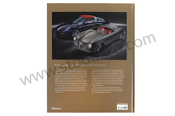 99A001050810 - BOOK A PASSION FOR POWER (EN / DE) for Porsche 