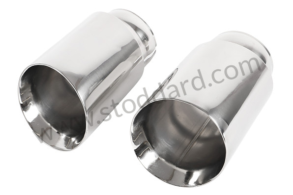 99A001055228 - METAL MUFFLER 911 2.7 3.0 3.2 75-89 LOOK GT3 OUTPUTS for Porsche 911 87-89 &bull; 1987 &bull; 3.2 G50 &bull; Cabrio &bull; Manual Gearbox, 5 Speed