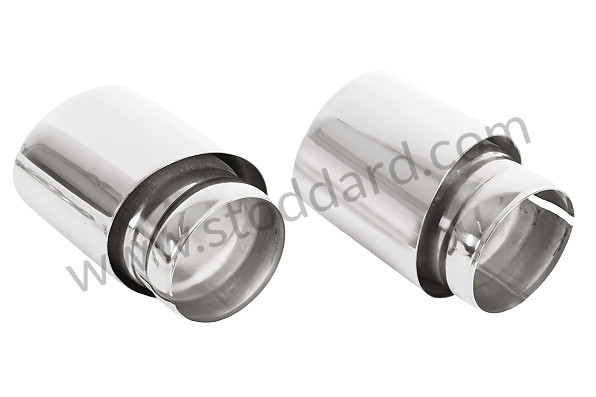 99A001055228 - METAL MUFFLER 911 2.7 3.0 3.2 75-89 LOOK GT3 OUTPUTS for Porsche 911 87-89 &bull; 1987 &bull; 3.2 G50 &bull; Cabrio &bull; Manual Gearbox, 5 Speed