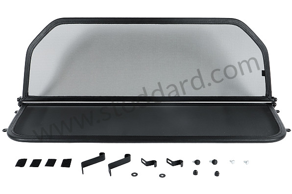 99A001055240 - WIND SHIELD for Porsche 356C &bull; 1963 &bull; 1600 C (616/15) &bull; Cabrio C &bull; Manual Gearbox, 4 Speed