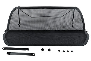 ORIGINAL DESIGN WIND SHIELD (EUROPEAN VERSION) BLACK / BLACK (99A001055247)