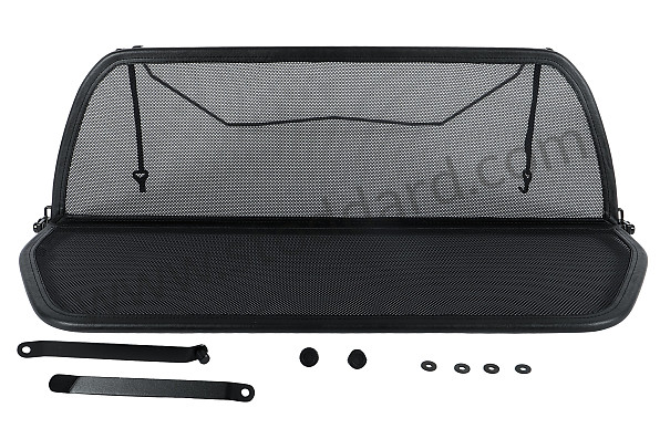 99A001055247 - ORIGINAL DESIGN WIND SHIELD (EUROPEAN VERSION) for Porsche 964 &bull; 1990 &bull; 964 Carrera 2 &bull; Cabrio &bull; Automatic Gearbox
