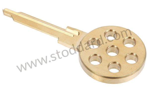 99A001055260 - ENGRAVING KEY - STYLE 917 BRASS GOLD FOR 911 / 914 / 959 70-98 for Porsche 911 70-73 &bull; 1970 &bull; 2.2T &bull; Coupe &bull; Manual Gearbox, 4 Speed