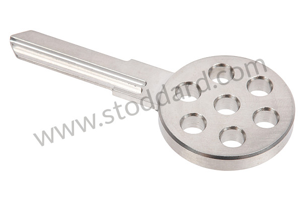 99A001055265 - ENGRAVING KEY - STYLE 917 RAW STEEL FOR 924 / 944 for Porsche 924 76-79 &bull; 1976 &bull; 924 2.0 &bull; Coupe &bull; Manual Gearbox, 4 Speed