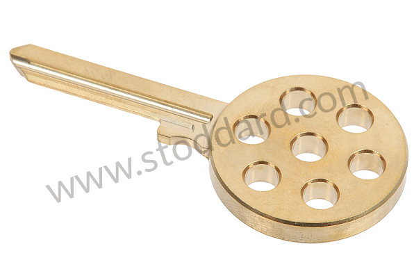 99A001055269 - ENGRAVING KEY - STYLE 917 BRASS GOLD FOR 911 / 912 65-69 for Porsche 911 65-69 &bull; 1965 &bull; 2.0L &bull; Coupe &bull; Manual Gearbox, 5 Speed