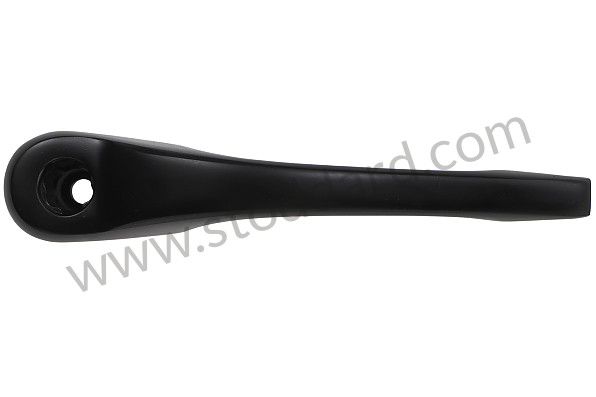 99A001056622 - BLACK CHROME DOOR HANDLE 911 WITHOUT BARREL for Porsche 