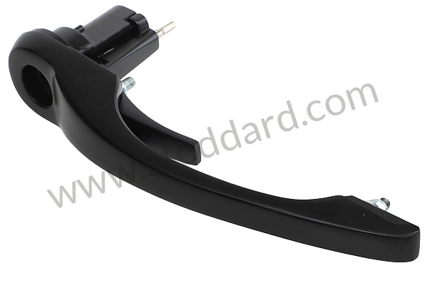 99A001056622 - BLACK CHROME DOOR HANDLE 911 WITHOUT BARREL for Porsche 