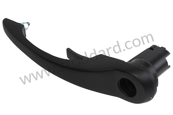 99A001056623 - 911 RIGHT BLACK DOOR HANDLE WITHOUT BARREL for Porsche 