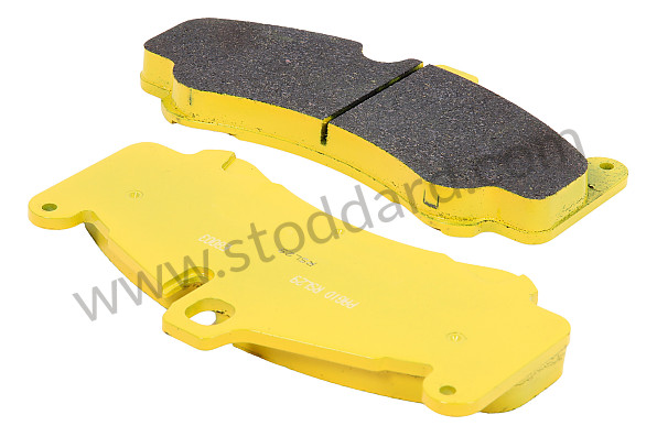 99A001056652 - SET OF BRAKE PADS for Porsche 997 Gt3 / Gt3-2 &bull; 2011 &bull; 997 Gt3 Rs 4.0 &bull; Coupe &bull; Manual Gearbox, 6 Speed