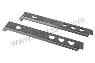 REAR HOOD HINGE FIXING BRACKETS (PAIR)  (99A001058663)