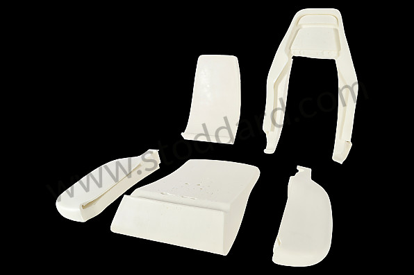 99A001058674 - SEAT FOAM + SEAT BACK KIT for Porsche 911 Turbo + 965 &bull; 1982 &bull; 3.3 Turbo &bull; Coupe &bull; Manual Gearbox, 4 Speed
