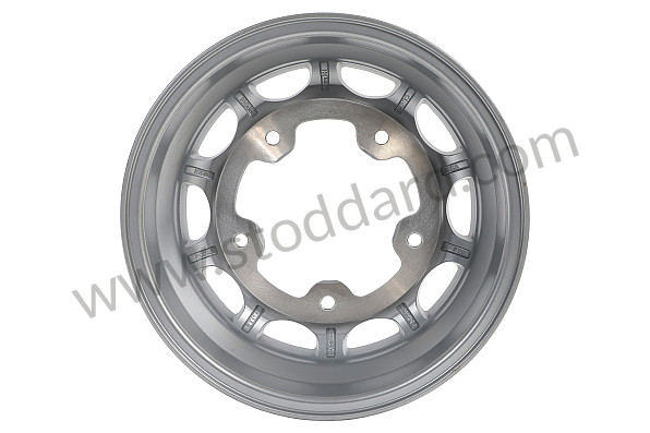 99A001059960 - STEEL RIM 5X15 ET24 WITH TUV APPROVED for Porsche 356A &bull; 1955 &bull; 1300 (506/2) &bull; Cabrio A T1 &bull; Manual Gearbox, 4 Speed