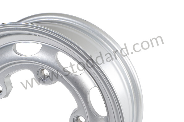 99A001059960 - STEEL RIM 5X15 ET24 WITH TUV APPROVED for Porsche 356A &bull; 1955 &bull; 1300 (506/2) &bull; Cabrio A T1 &bull; Manual Gearbox, 4 Speed