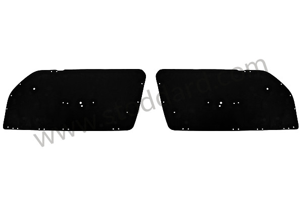 99A001061832 - DOOR INSULATION KIT for Porsche 911 70-73 &bull; 1972 &bull; 2.4E &bull; Coupe &bull; Manual Gearbox, 4 Speed