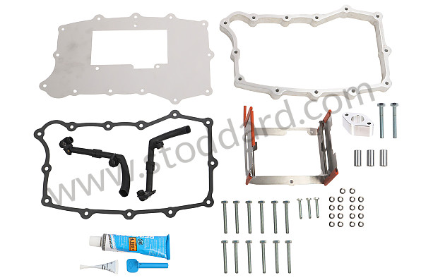 99A001061834 - DEEP OIL PAN KIT 2 LITER STAINLESS STEEL for Porsche 996 &bull; 2003 &bull; 996 Carrera 2 &bull; Cabrio &bull; Automatic Gearbox