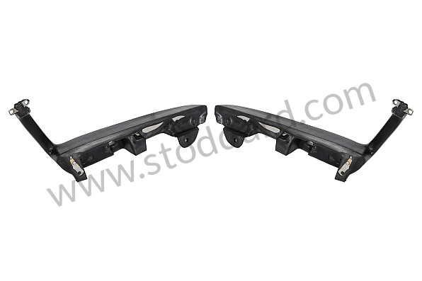 99A001062137 - ARMREST KIT 911 69-73 LEFT STEERING WHEEL PAIR WITH DOUBLE HANDLE ON LEFT AND RIGHT for Porsche 