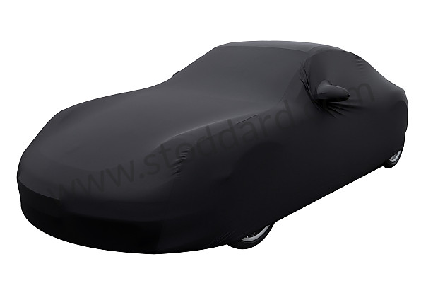 99A001062427 - Indoor Car Cover with Mirror Pockets - Black (PANAMERA, TAYCAN) for Porsche 