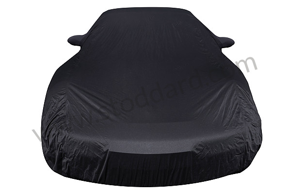 99A001062437 - OUTDOOR CAR COVER WITH MIRROR POCKETS - BLACK WATERPROOF (991, 991T, 992, 996, 996T, 997, 997T, 718, 981, 981 SPYDER, 986, 987, 981C GT4, 987C) for Porsche 