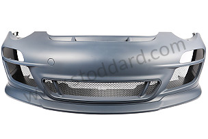 FRONT BUMPER CONVERSION 991 GT3 DESIGN PLASTIC (99A001062447)