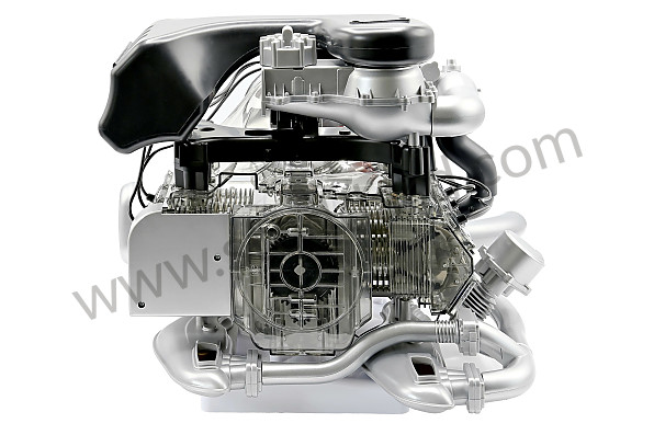 99A001062453 - 1/3 SCALE 911 TURBO ENGINE WITH SOUND AND ENGINE MOTION (ENGLISH & GERMAN) for Porsche 