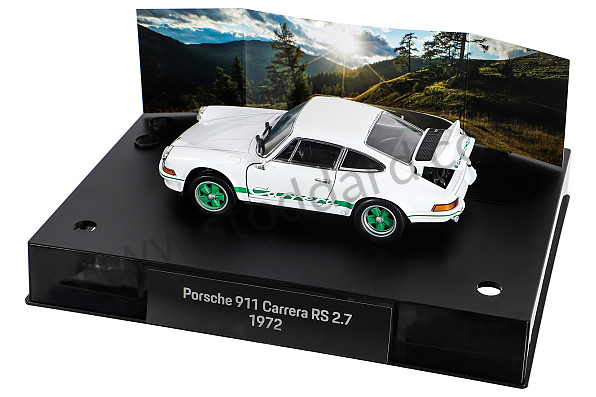 99A001062454 - 911 CARRERA 2.7 RS 1/24 SCALE MODEL CAR WITH ENGINE SOUND (ENGLISH & GERMAN) for Porsche 