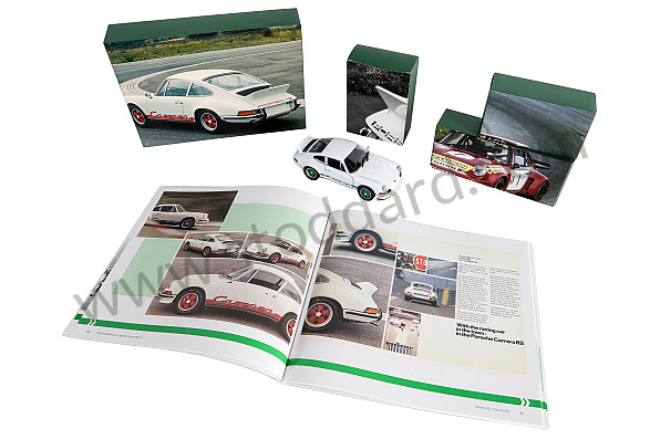 99A001062454 - 911 CARRERA 2.7 RS 1/24 SCALE MODEL CAR WITH ENGINE SOUND (ENGLISH & GERMAN) for Porsche 