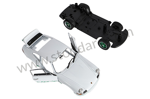99A001062454 - 911 CARRERA 2.7 RS 1/24 SCALE MODEL CAR WITH ENGINE SOUND (ENGLISH & GERMAN) for Porsche 
